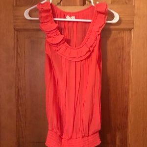 Edge coral size small shirt